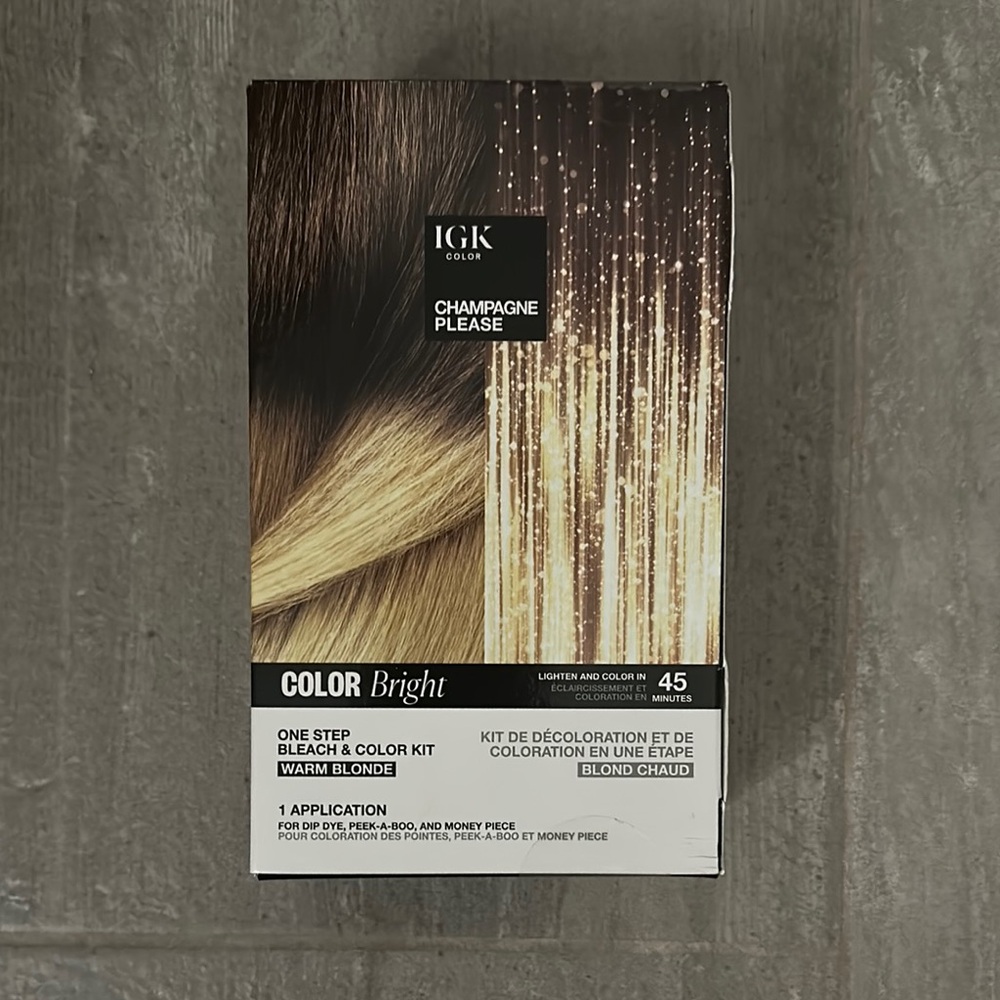 IGK Color Bright Kit - Warm Blonde